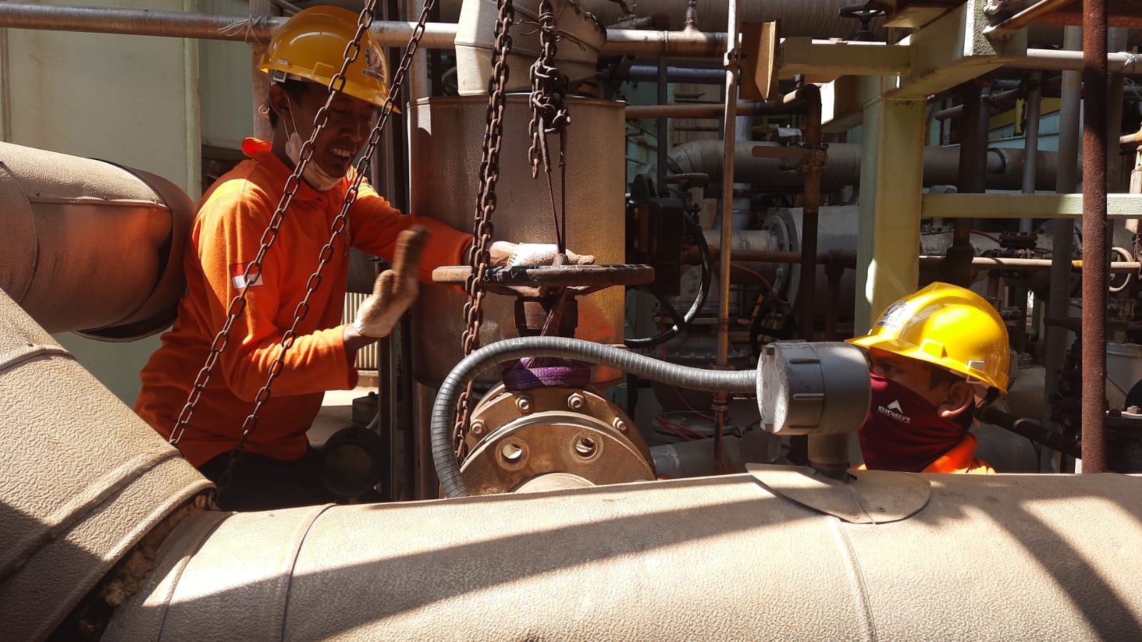 Proses Dismantle Unit Ball Valve